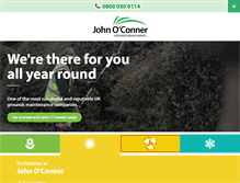 Tablet Screenshot of johnoconner.co.uk